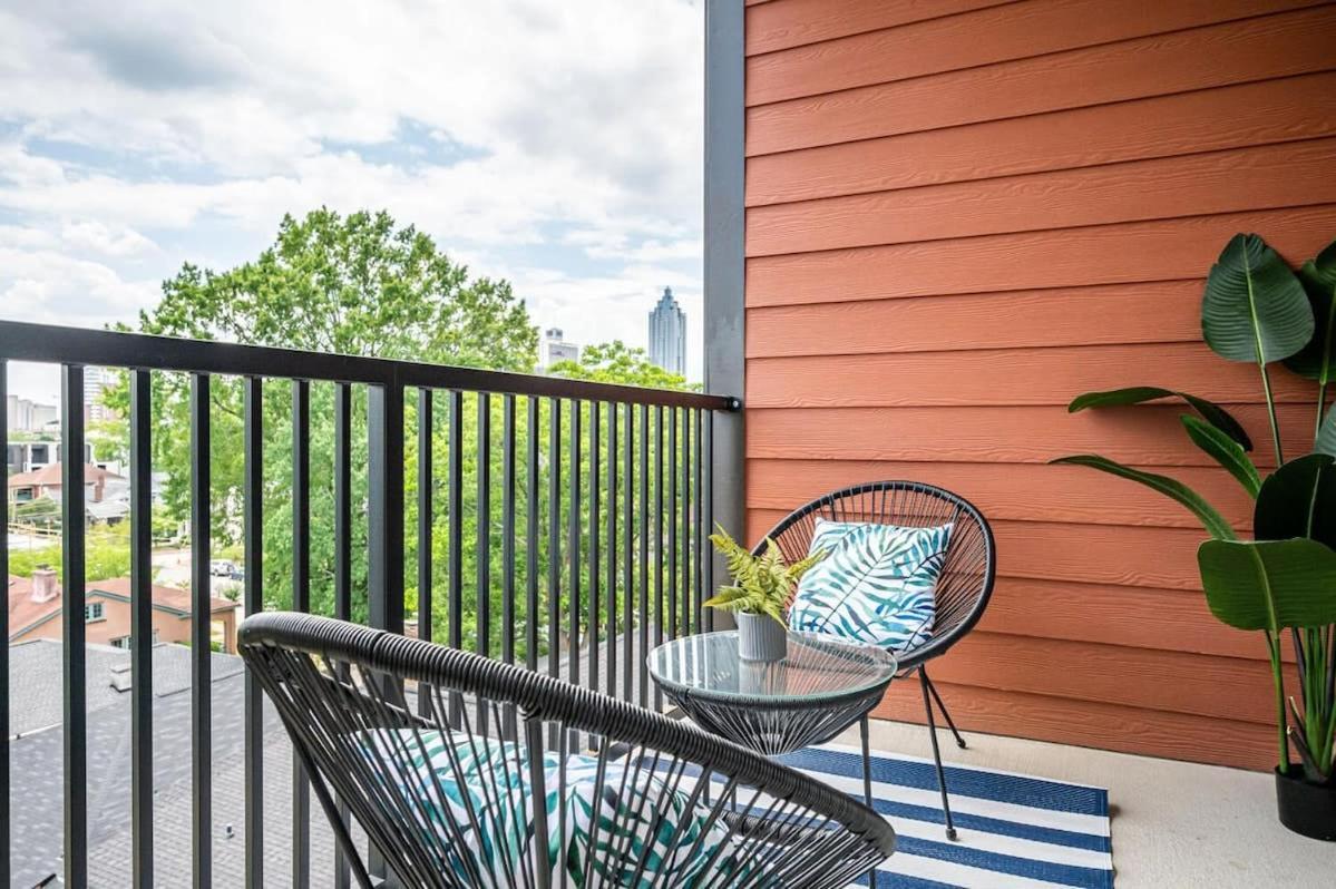 Downtown New Built Roof Top Balcony City View 525Pkwy Atlanta Exterior foto